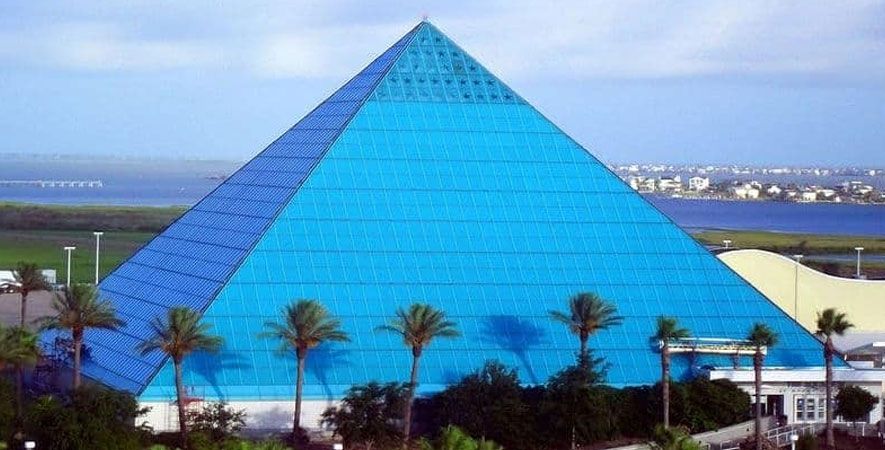 Aquarium Pyramid at Moody Gardens