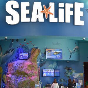 Sea Life aquarium entrance