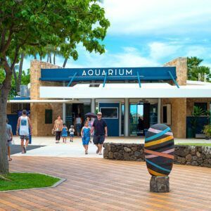 Waikiki aquarium entrance